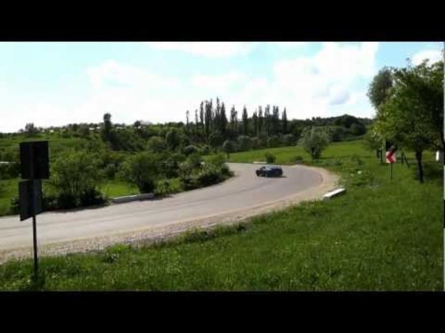 Sesiune de drifturi in Romania cu Tengu si o Toyota Supra modificata
