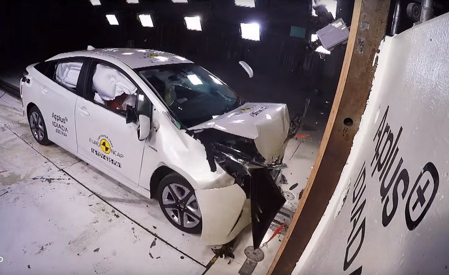 Toyota Prius 2016 : 5 étoiles au crash-test