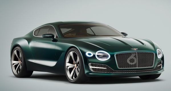 Bentley продемонстрировала в Женеве свое будущее. Встречаем роскошное купе Bentley EXP 10 Speed 6.