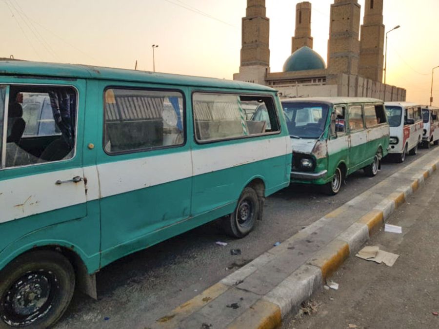 Более 200 микроавтобусов РАФ-2203 до сих пор ежедневно работают в Ираке
