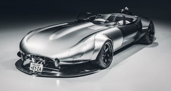Это один из самых безумных и крутых проектов на базе Jaguar E-Type