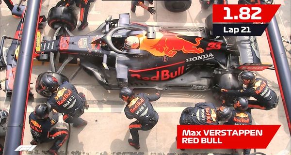Команда Red Bull установила новый рекорд пит-стопа в Формуле-1 — 1,82 секунды