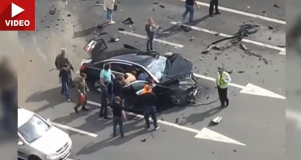 Страшная авария на Кутузовском проспекте унесла жизнь водителя президента