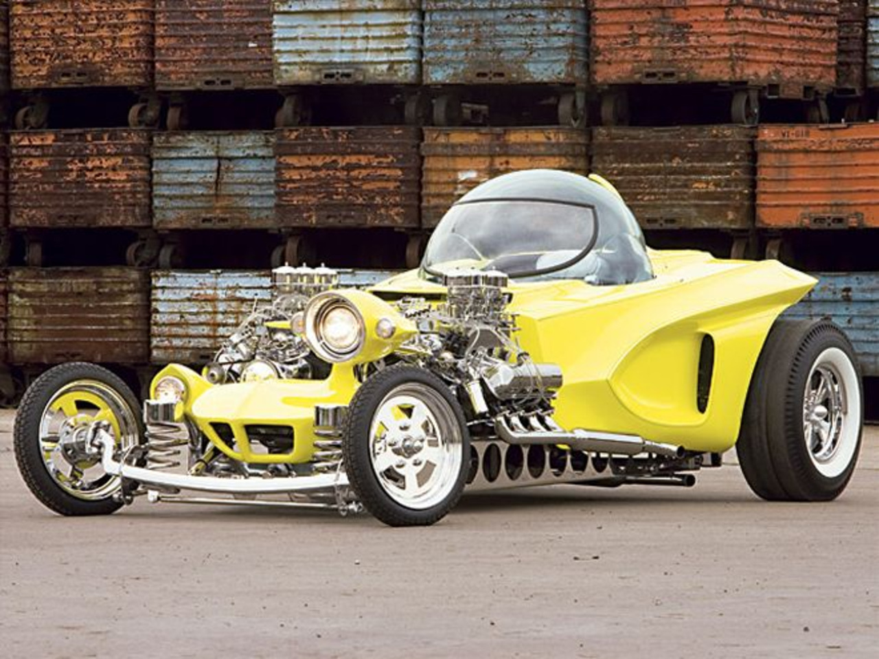 Необычные крутые мотоциклы hot Rod