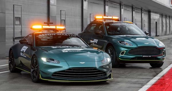 Aston Martin показал Vantage и DBX для гонок Формулы-1