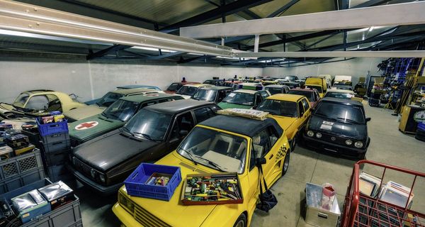 Самая большая коллекция Volkswagen Golf содержит 114 экземпляров