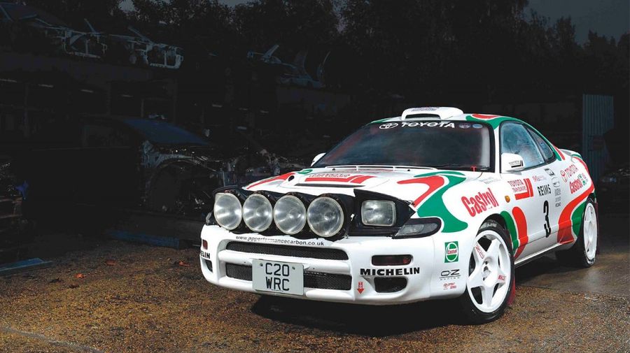 In his Sainz - Toyota Celica Rally