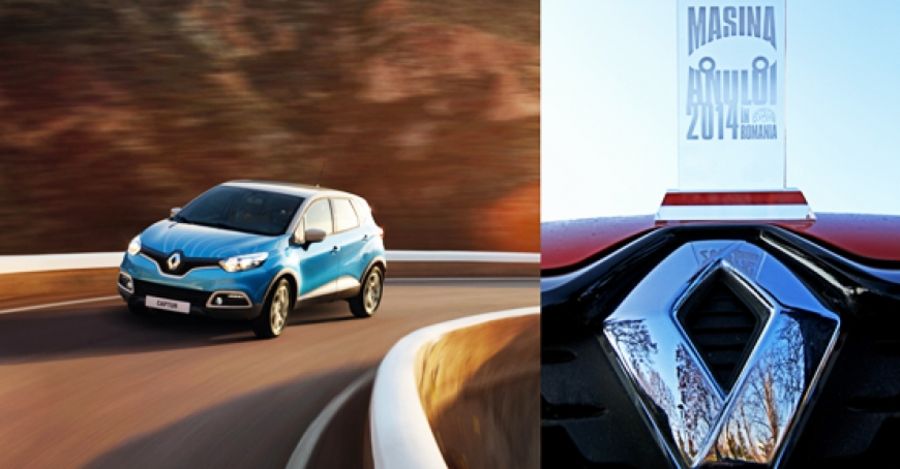Renault Captur, aleasă ”Maşina Anului 2014 în România”