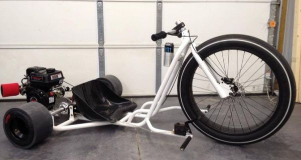 Велосипед для дрифта - трайк Big Wheel Drift Trike