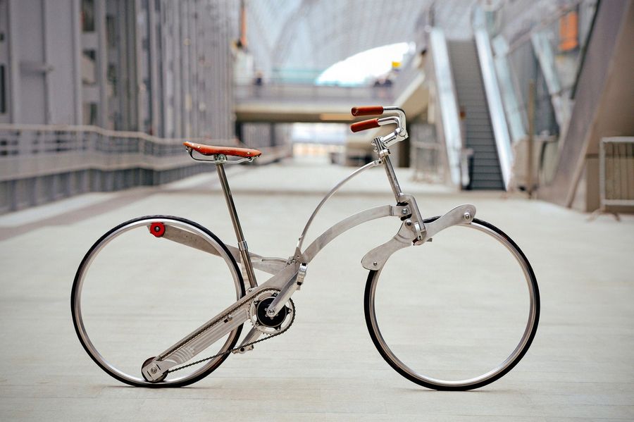 SADABIKE - стильный и элегантный "экстремально" складной велосипед.