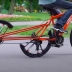 Математик собрал велосипед, разделив заднее колесо на две половинки