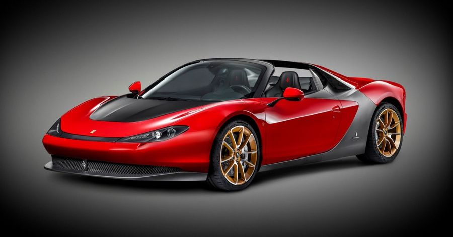 Ferrari выпустит 6 экземпляров концептуального родстера Pininfarina Sergio.