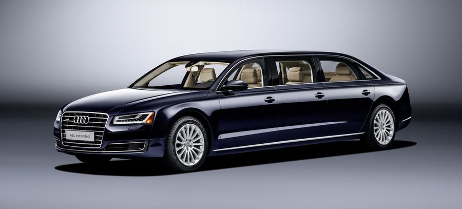 This Gigantic Audi A8L Extended Limo Has A Surprisingly Decent 0-60 Time