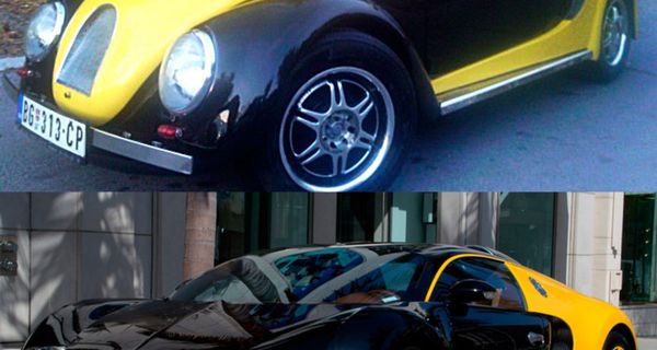 Жуко-Bugatti против дизайнерского шедевра Bijan Bugatti Veyron