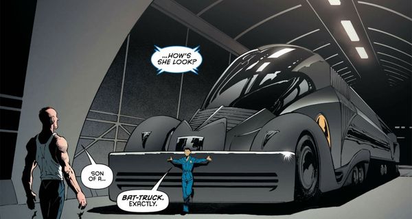 Бэтмен будет ездить на потрясающем Бэт-грузовике в новой серии комиксов