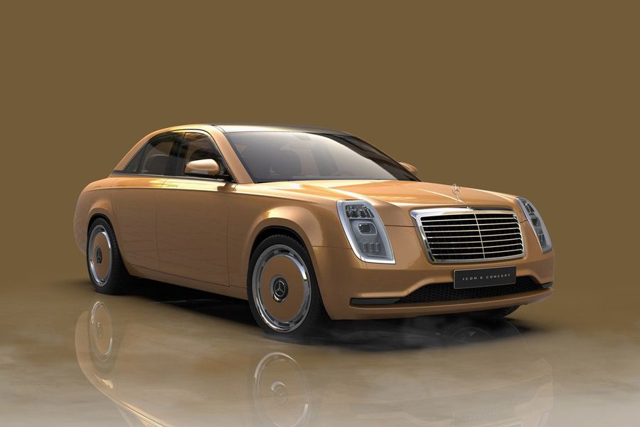 Концепт Icon E Concept показал, как бы выглядел Mercedes-Benz W115 21-го века