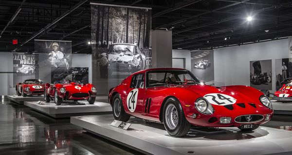 Увидев Красный: Новая временная экспозиция к 70-летнему юбилею Ferrari в Petersen Automotive Museum