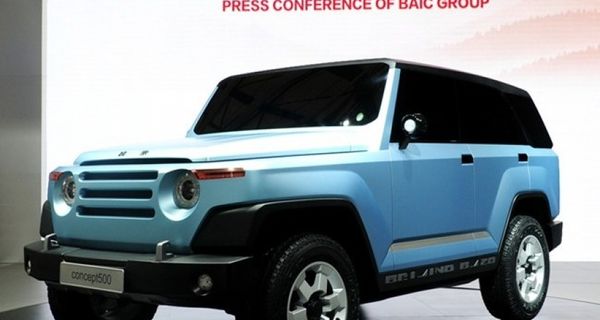 Beijing Auto Concept 500 возродит наши УАЗики в Китае