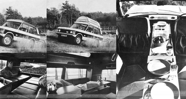 Неизвестный Range Rover: как англичане превратили люксовый внедорожник в кемпер