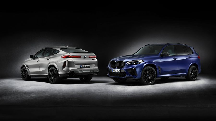BMW выпустит по 250 копий X5 M Competition и X6 M Competition в версии First Edition