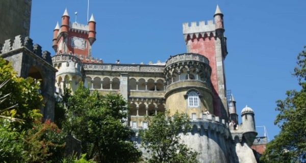 Traveling by car in Portugal 2011(Part 9)Sintra.Palace of Pena .Evora