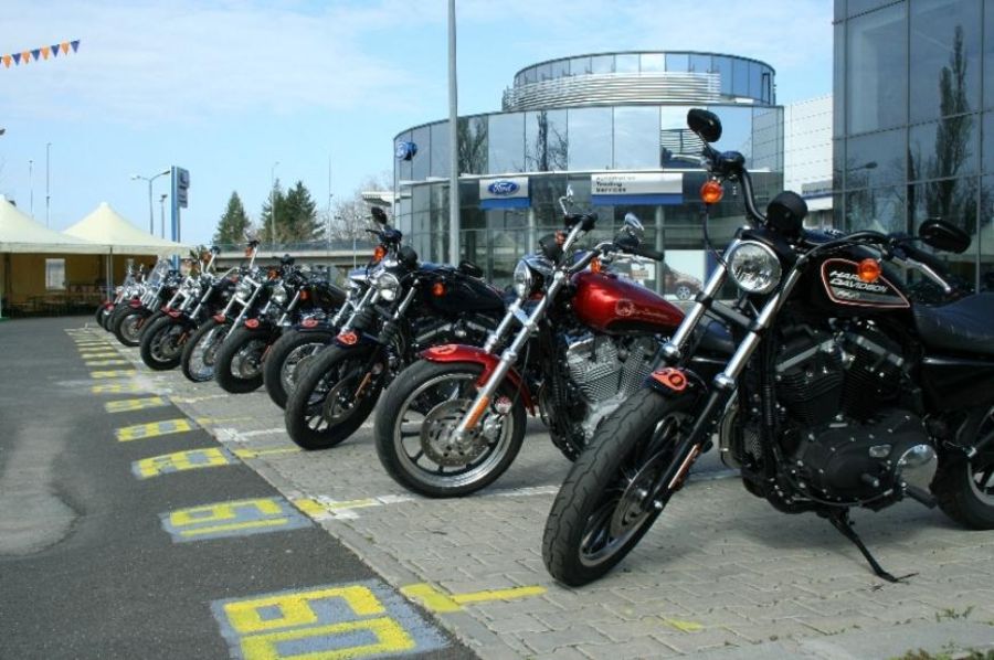Showroom-ul Harley-Davidson București