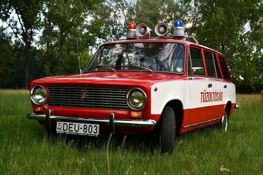 В Венгрии сделали реплику ВАЗ-2102 местной пожарной охраны