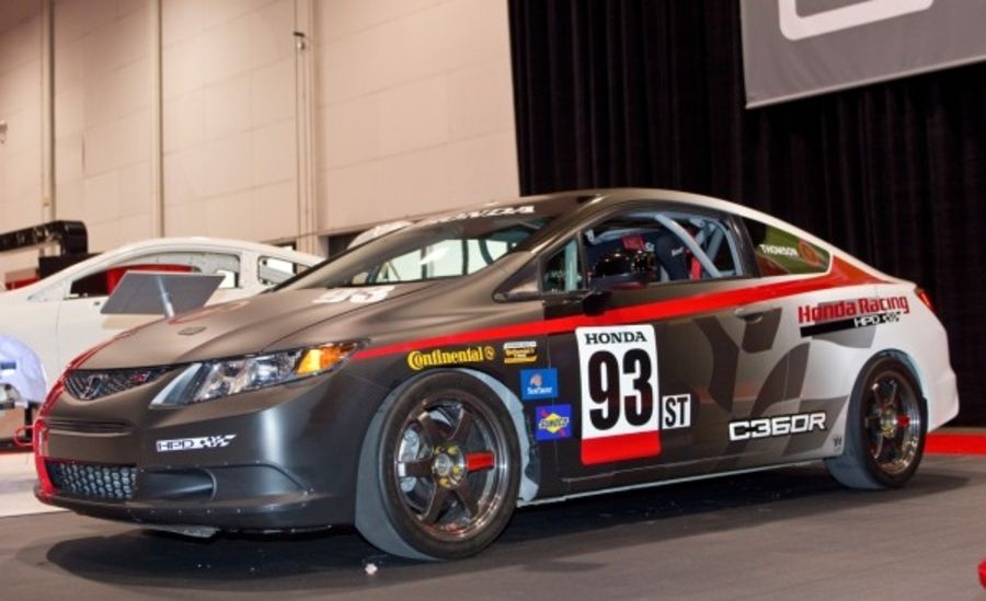 Turning stock Civic Si into a race car