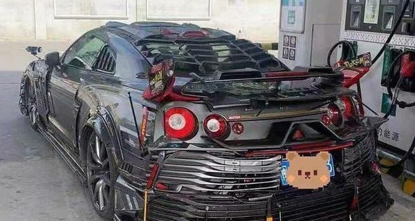 Посмотрите на самый нелепый тюнинг суперкара Nissan GT-R