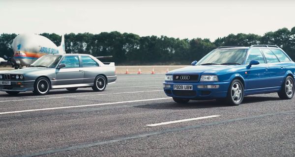Битва 90-х: Audi RS2 против BMW E30 M3