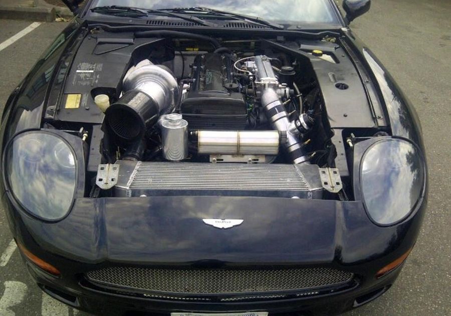 Двигатель 2JZ от Toyota Supra в Aston Martin DB7