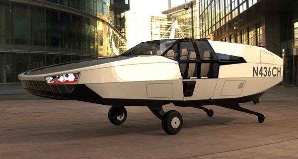 Летающий автомобиль Cityhawk eVTOL будет работать на водороде