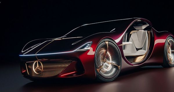 Mercedes-Benz Vision Duet — роскошный автономный электромобиль будущего