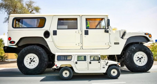 Посмотрите на самый большой в мире Hummer, построенный для арабского шейха