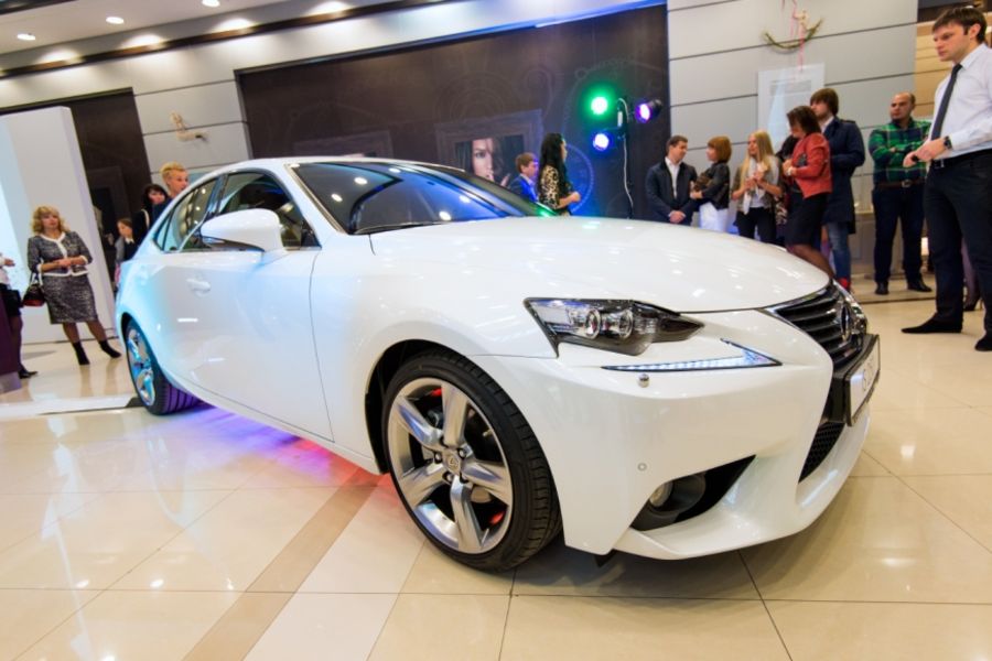 Презентация нового Lexus IS в Нижнем Новгороде