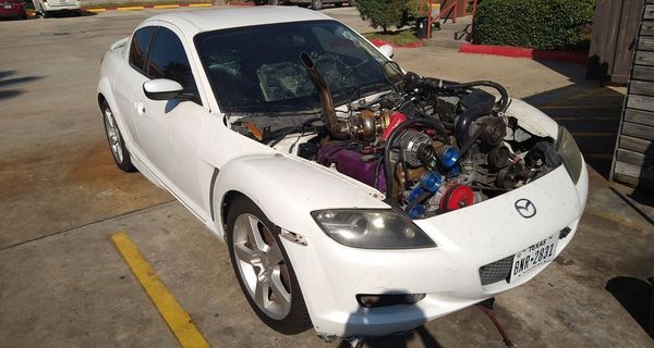Будет ли кто-то достаточно смел, чтобы закончить работы над Mazda RX-8 с 7,3-литровым турбодизелем