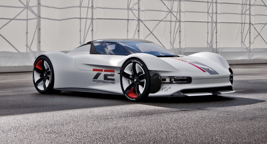 Porsche Vision GT для игры Gran Turismo 7 собрали в натуральную величину