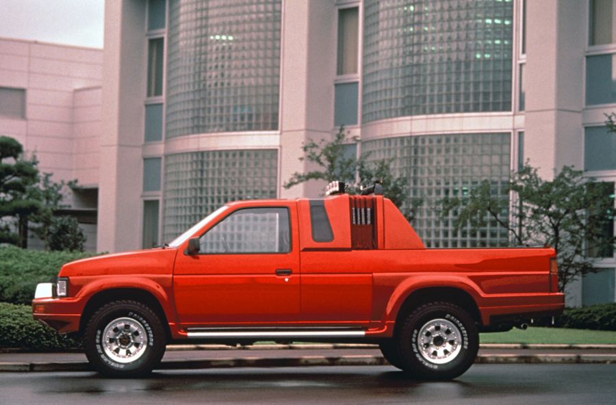 Концепт Nissan Datsun 4WD Flex Cab с простой, но функциональной сдвижной крышей