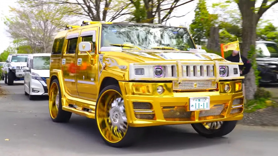 Посмотрите, какое безумие делают владельцы внедорожников Hummer из Японии
