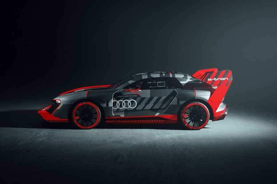 Для Кена Блока всего за месяц построили крутой электрический концепт Audi S1 e-tron Quattro Hoonitron