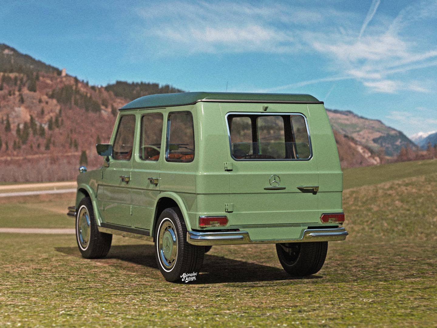 Mercedes Gelandewagen внедорожная версия