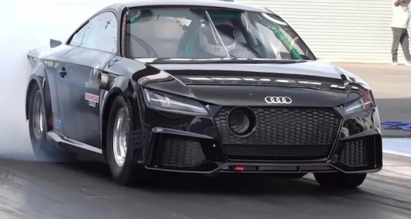 Посмотрите на самый быстрый в мире Audi TT с двигателем мощностью 1500 л.с.
