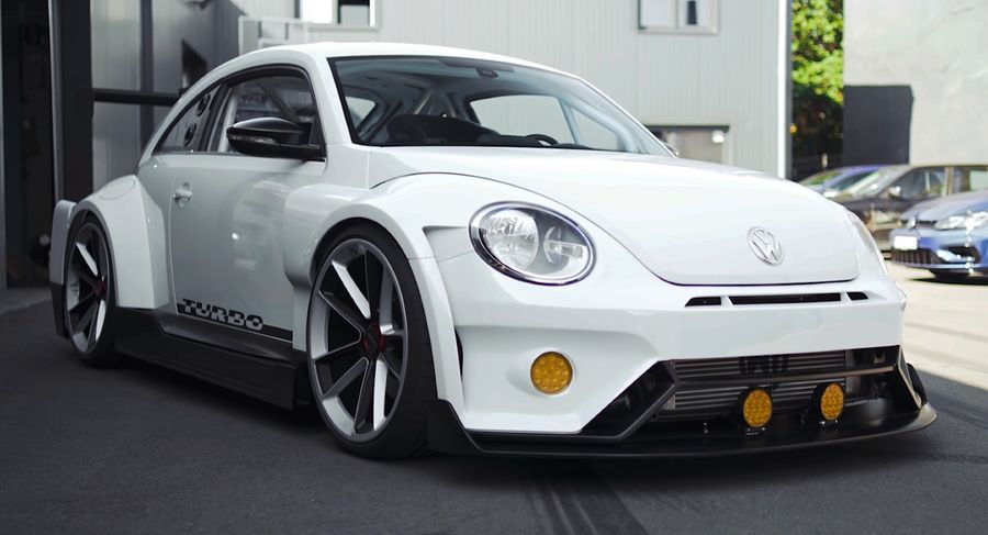 Для Volkswagen Beetle подготовили крутой обвес, вдохновлённый Beetle GT из игры Gran Turismo Sport