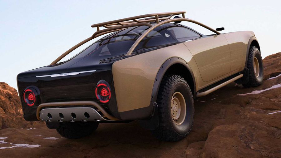 Project Maybach — роскошный внедорожник-купе с топориком в салоне и багажником на крыше
