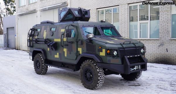 НПО «Практика» продемонстрировали новый украинский бронеавтомобиль «Козак-7»
