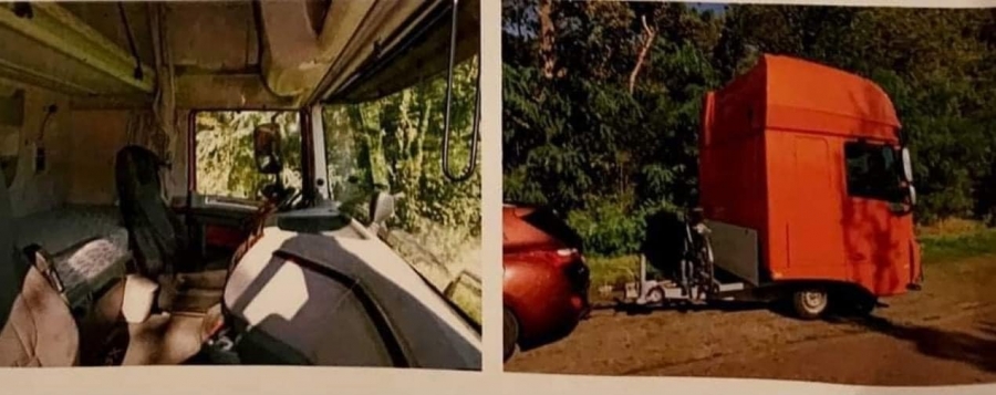 Посмотрите на необычные трейлеры-автодома, созданные из кабин магистральных тягачей