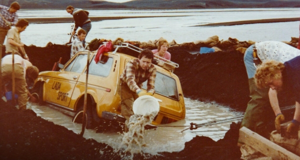 Как в Исландии спасали «Ниву», которая чуть не утонула