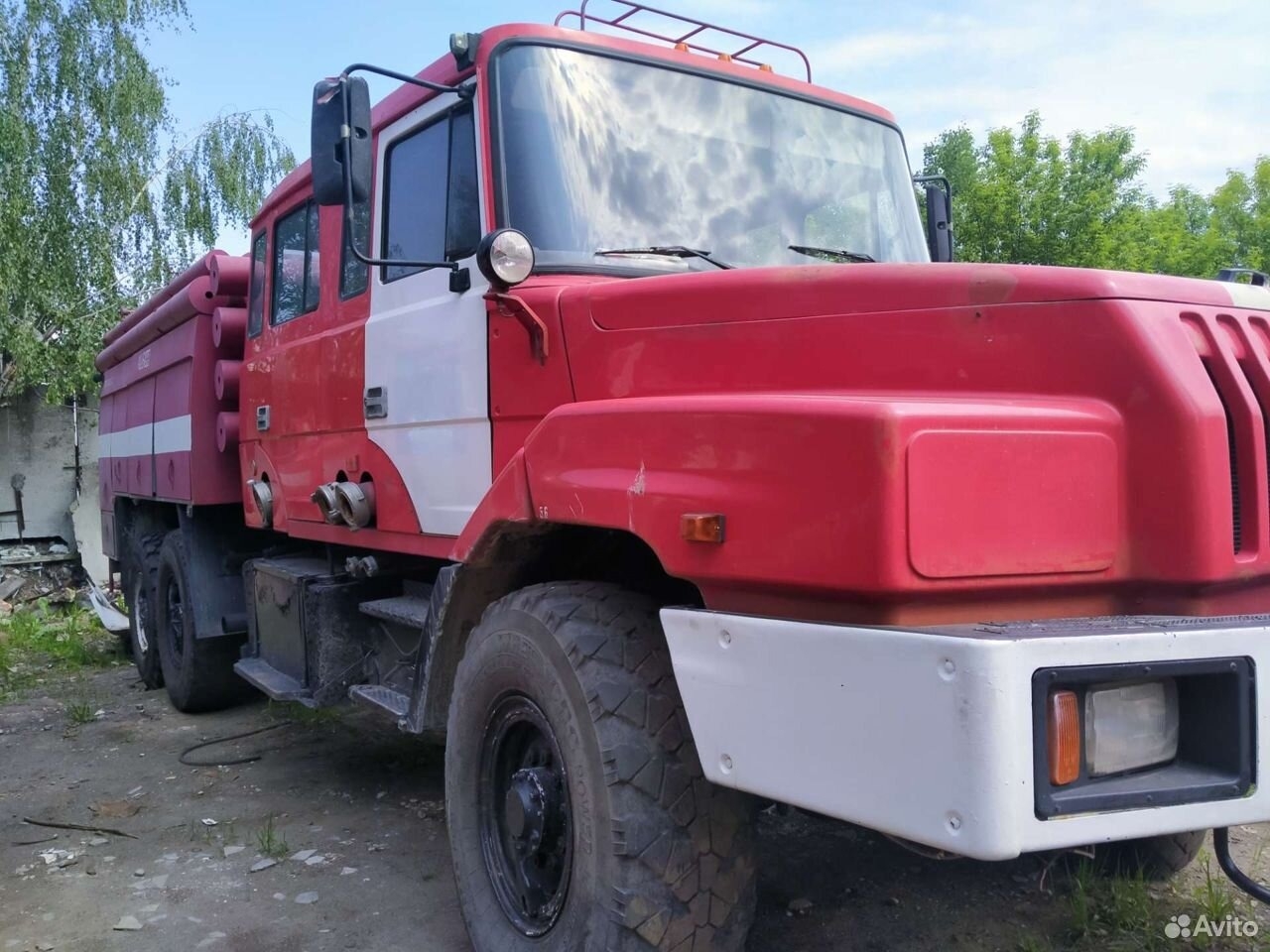 В Электростали продают очень редкий пожарный Урал-4320-48 с кабиной IVECO |  carakoom.com