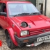 Subaru Justy с двигателем 1UZ V8 и двумя турбинами