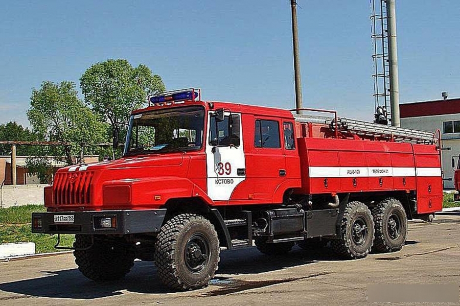 В Электростали продают очень редкий пожарный Урал-4320-48 с кабиной IVECO